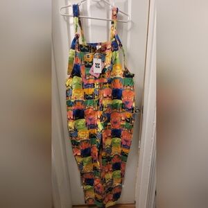 Lucy & Yak overalls Baring All NWT